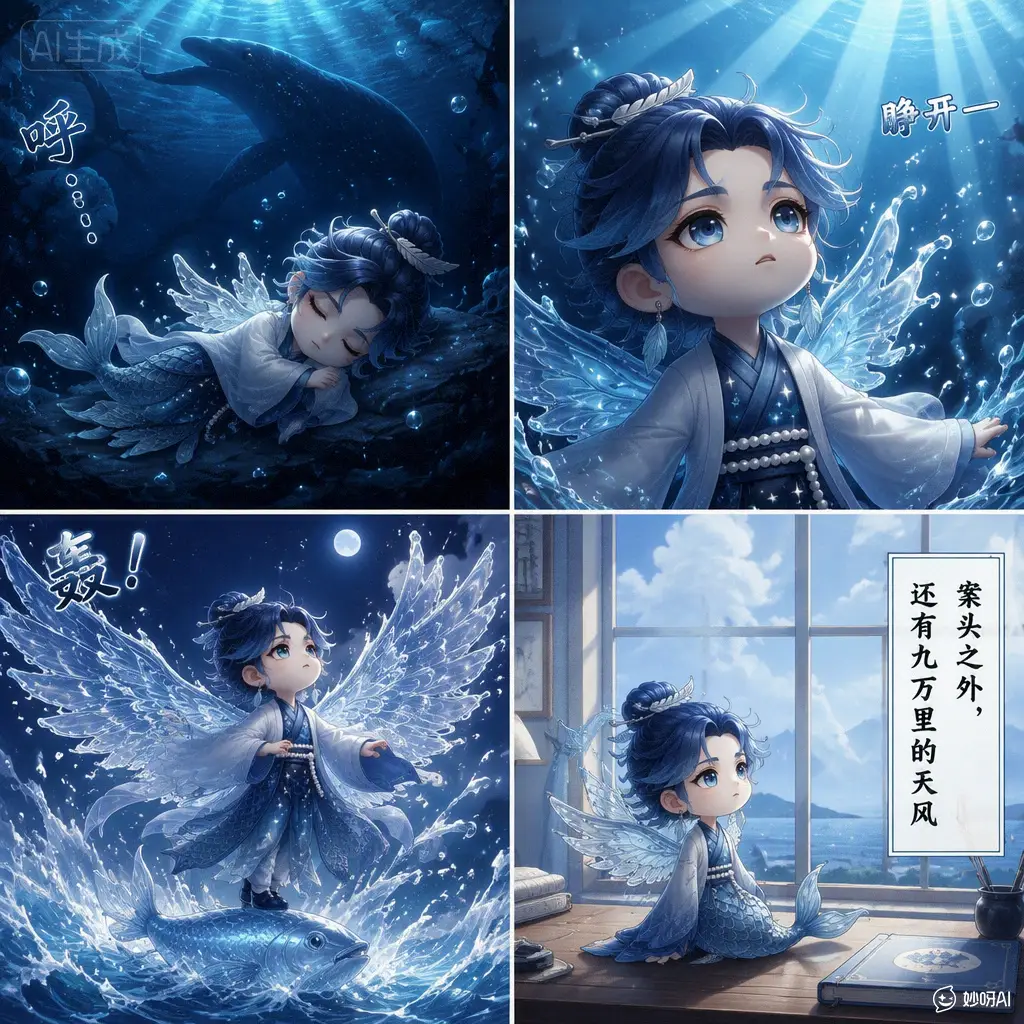鲲溟 - 三视图设定 3