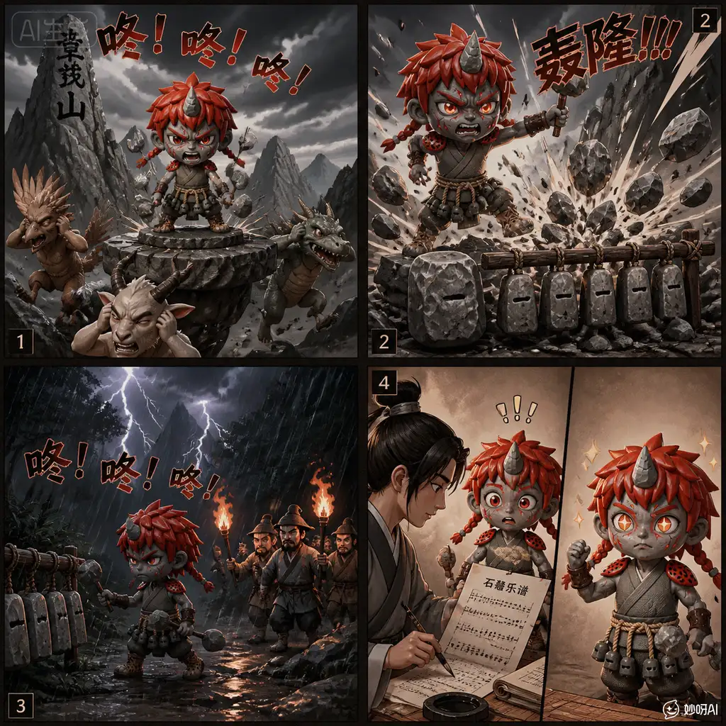狰岩 - 三视图设定 4